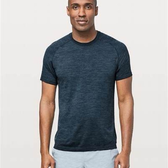 Lululemon Metal Vent Tech 2XL Short Sleeve 2.0 Crewneck Mineral Blue - Picture 1 of 13
